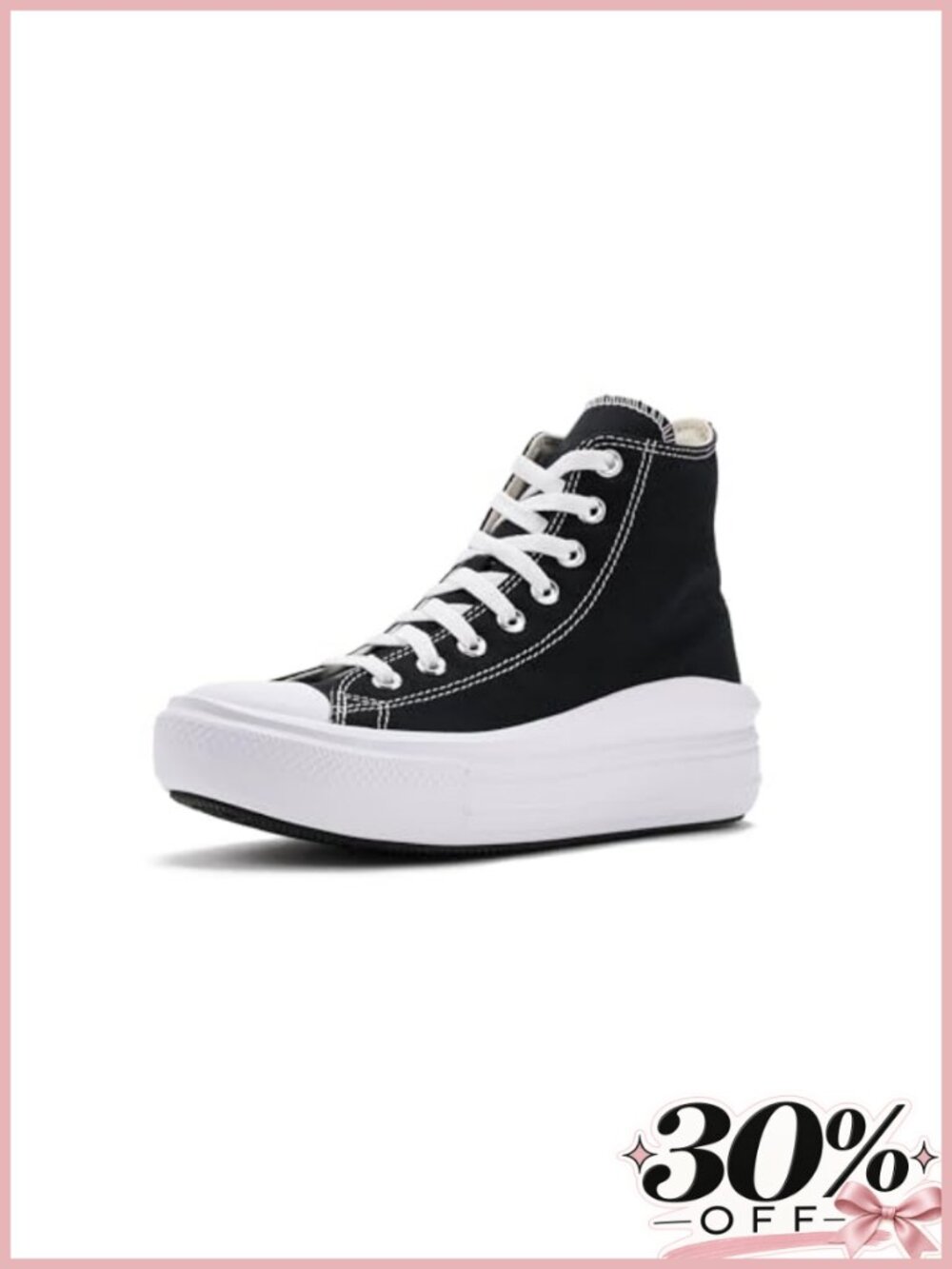 Canvas Platform High Top Sneaker with Cushioned Insole